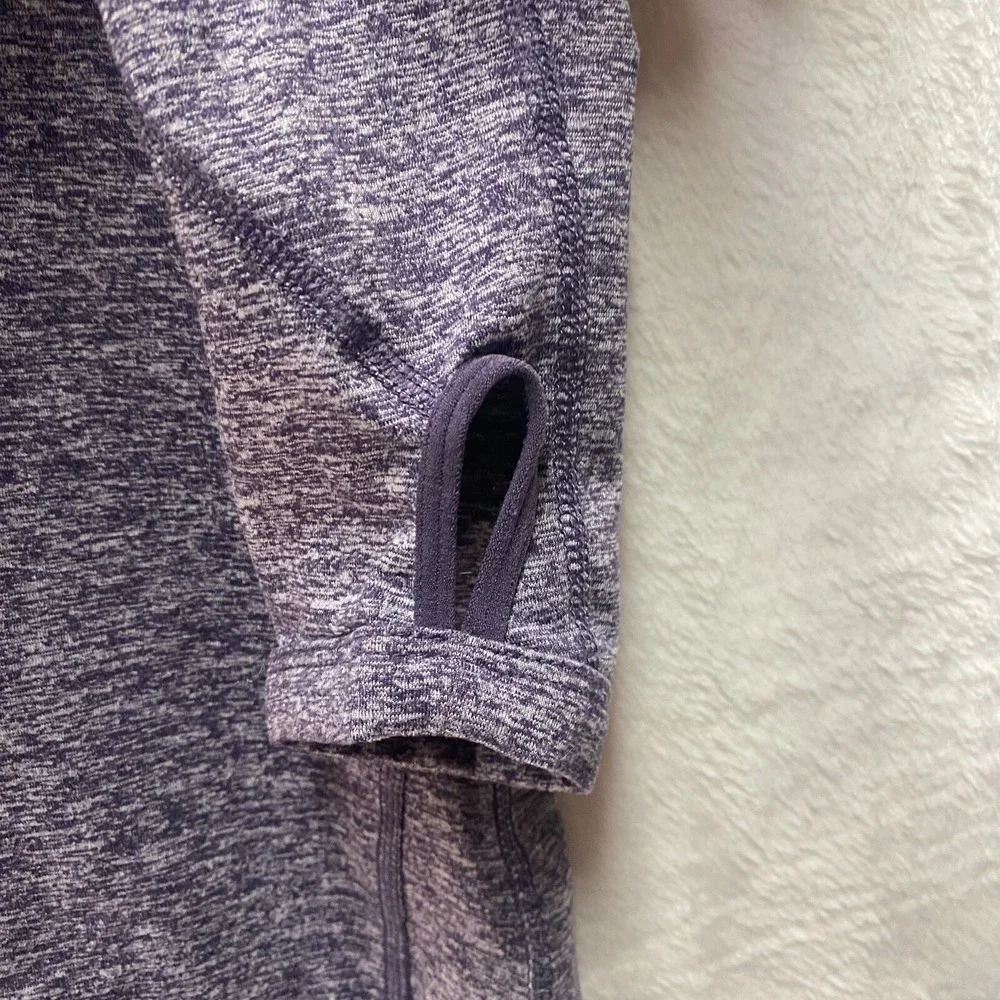 Nike Dri-Fit Element 1/4 Zip Running Top Womens XS Purple Pullover 686963-551